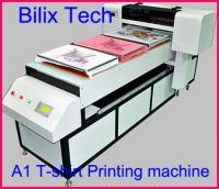 China digital T-shirt fabric Printer with 610*1800mm, A1 cotton T-shirt printer on cloth factory