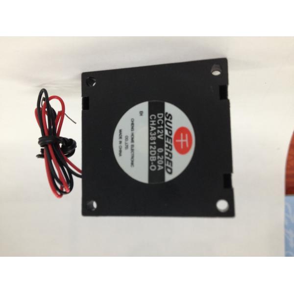 Quality DC12V CHA3812DB O Power Supply 0.556 M3/Min Vehicle Cooling Fan for sale