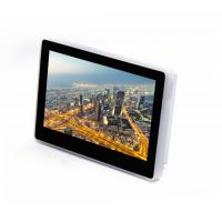 China 7“ and 10“ Sibo wall mounting touch panel with Integrated reader for reading 13.56 MHz cards, LAN, POE, WIFI factory