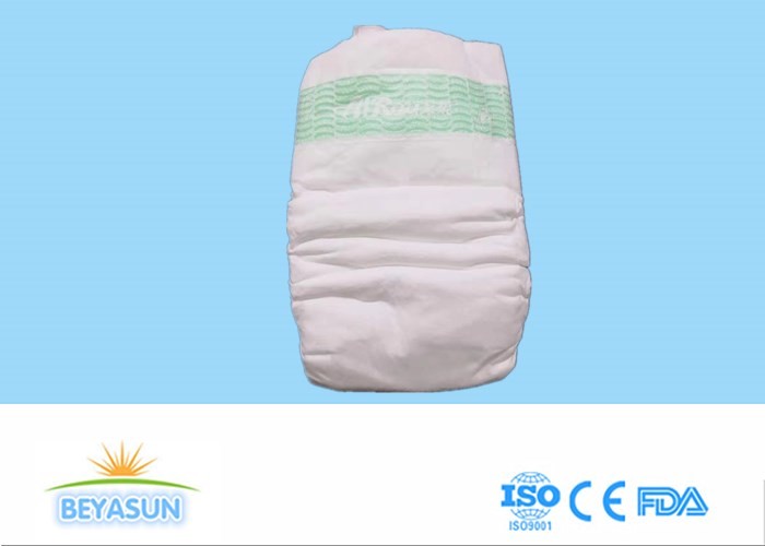 Quality White Color Infant Baby Diapers With Airlaid Paper , Diapers For 1 Month Old Baby for sale