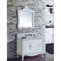 China 100*48/cm PVC bathroom cabinet / wall cabinet / hung cabinet / white color for bathroom for sale