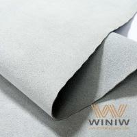 China 1.2mm Thickness Suede Leather For Automotive Upholstery factory