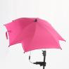 China Logo Printed Personalised Childrens Umbrella , Young Pink Girl Rain Umbrella factory