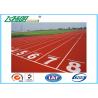 China Weather Resistant Sandwich System Running Track Flooring for College School Rubber Surface factory