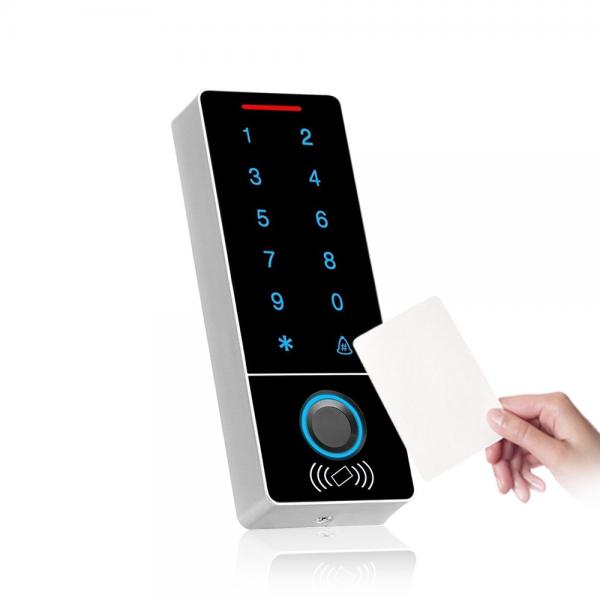 Quality Fingerprint and RFID Card Access Control Reader Support Password Waterproof IP65 for sale