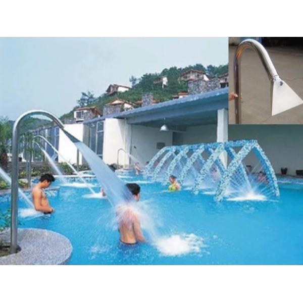 Quality Outdoor SS304 Swimming Pool Cascade Waterfall Bubble Chair for sale