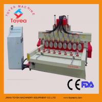 China buddha 4 axis Wood CNC Engraving machine TYE-2415-8R factory