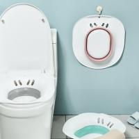 China Universal Squat Free Toilet Sitz Bath Seat For Perineal Soaking Postpartum Care Elderly Hemorrhoid factory