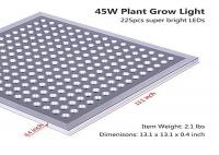China 45W Indoor LED Grow Light / Full Spectrum Grow Lights IP65 Energy Saving CE / ROHS factory