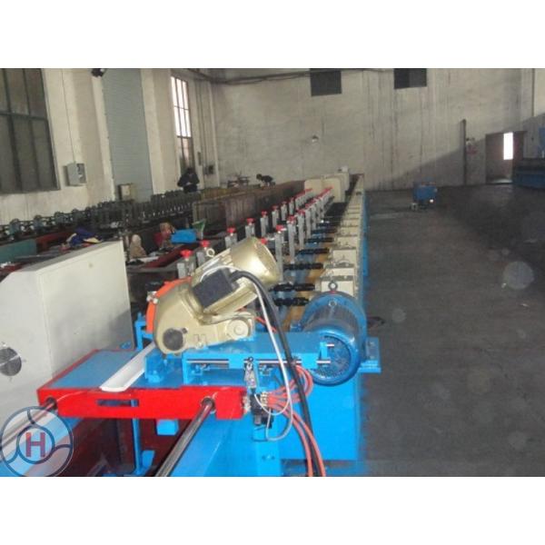 Quality Color Coated Galvanized Steel Shutter Door Roll Forming Equipment Double - Layer PU for sale