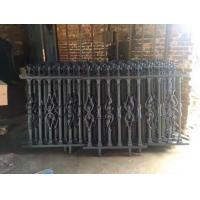 China Outdoor Portable Modern Ornamental Iron Fence Panels For Villas factory
