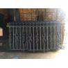 China Outdoor Portable Modern Ornamental Iron Fence Panels For Villas factory