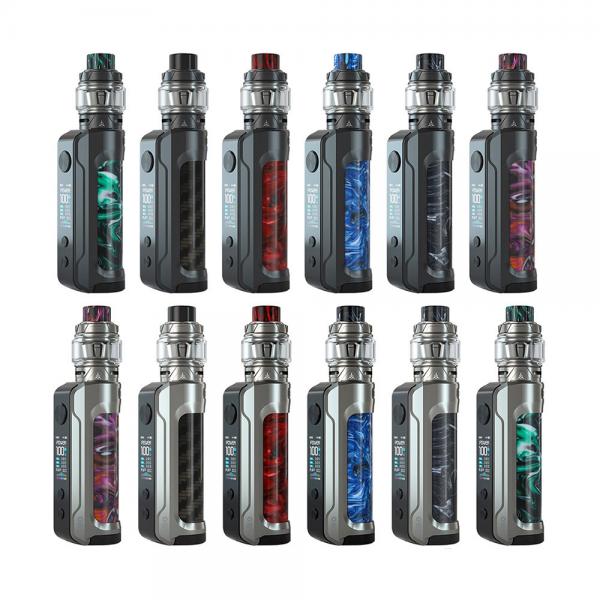 Quality OBS ENGINE 100W Box Mod Kits Single 18650 20700 21700 Battery 810 Resin Drip Tip for sale