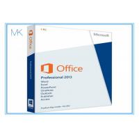 China Microsoft Professional Office 2013 Product Key EU / UK 32/64 Bit Microsoft Office Home And Business 2013 factory