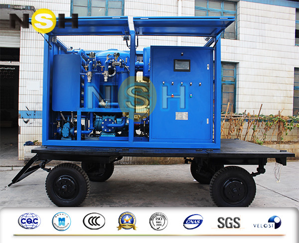 Quality Mobile Type Transformer Oil Purifier High Vacuum Dehydration Insulating Oil Purifier 9000LPH for sale