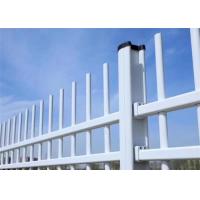 China 60X60mm Metal Tubular Fencing Aluminium Steel Ornamental Loop Top factory