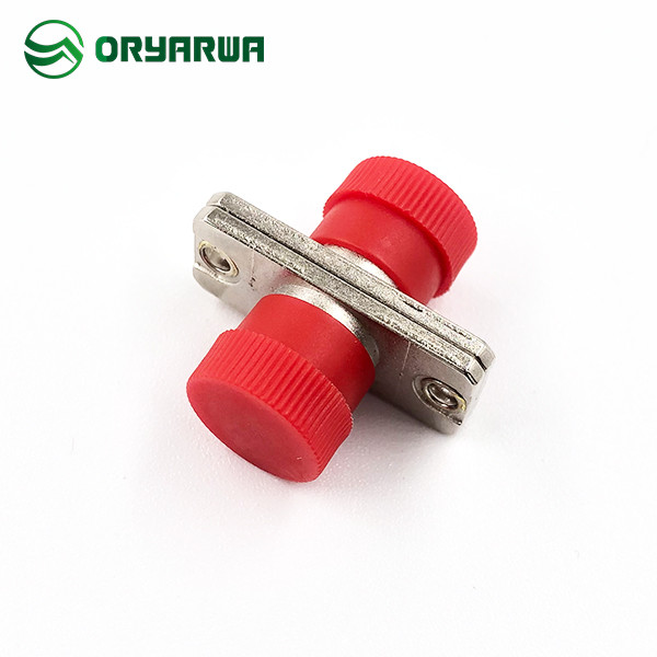Quality Metal Housing FC Fiber Optic Adapter Simplex Flange Coupler ODM for sale