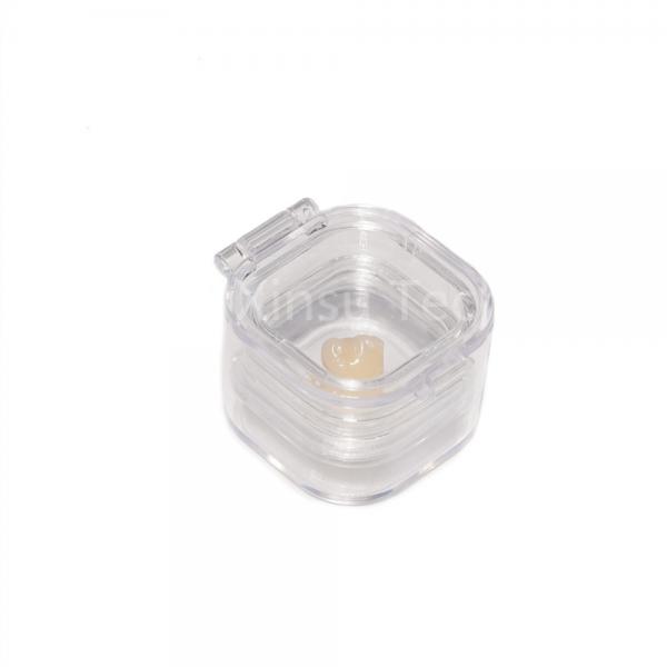 Quality 1 Inch Plastic Dental Crown Box , Denture Membrane Box With PS TPU Material for sale