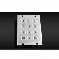 Quality Vandal Resistance IP65 Metallic 3x4 Layout Kiosk Function Keypad for sale