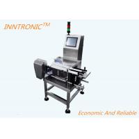 China Online Check Weigher INCW-300 3.6kg 0.5g 80p/min For Weight Check With LED Touch Screen for food factory
