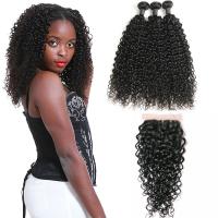 Quality 9A Non - Remy 100 Percent Virgin Malaysian Hair Water Wave Lace Frontal Closure for sale