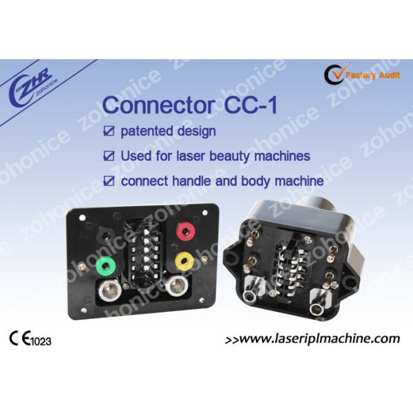 Quality IPl Handles Spare Parts Square CPC Connector For IPL Beauty Machine CC-3 for sale