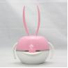 China Rainbow rabbit high quality children cutlery set /bowl/children set/knife fork bowl set factory