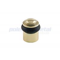 China ISO Approved Custom Metal Hardware , Bright Brass Solid Brass Kitchen Modern Door Stop factory