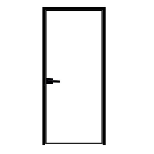 Quality Narrow Side Aluminum Casement French Doors Black Anodized 1.5mm Thickness for sale