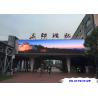 China Steel / Iron Material Outdoor Led Video Display Board P8 Fixed Installation factory