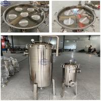 China Standard Cartridge Multi Cartridge Filter Housing with 50 GPM Flow Rate and 1 2 3 4 factory