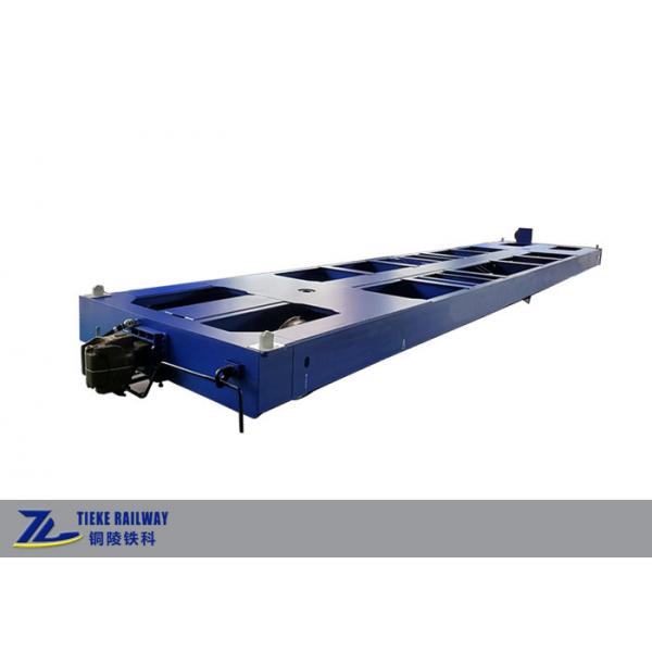 Quality 40 ISO Container Rail Train Flat Car Wagon 1000mm Broad Gauge 80km/H for sale