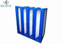 China Mini Pleat HEPA Filter , Reduced Resistance To Air Flow Promote Energy Saving factory