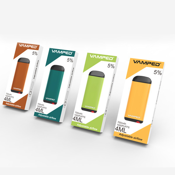Quality 4ml Juice Prefilled Disposable Vape Pod Device 1500 Puffs Top Taste for sale