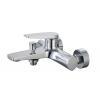 Quality Single lever bath or shower mixer bathroom chrome brass tap faucet cold and hot for sale