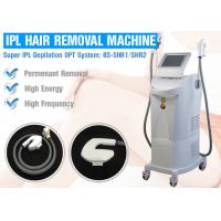 China OPT SHR Permanent Hair Removal Machine For Unwanted Facial Hair / Men's Body Hair for sale