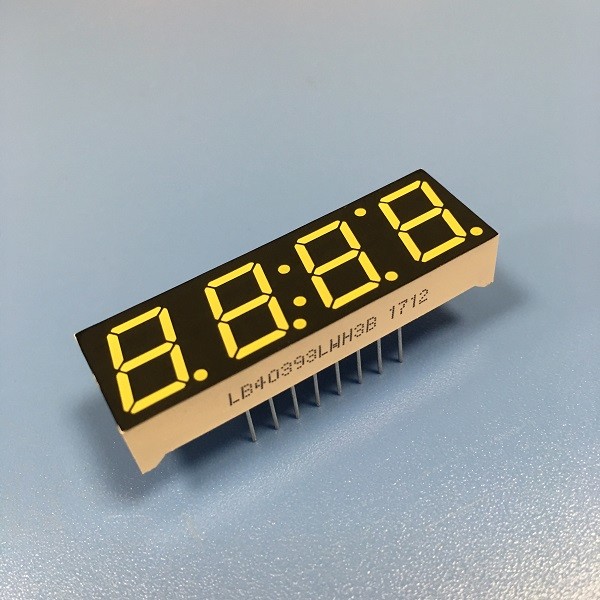 Quality Low Power 4 Digit 7 Segment Led Display High Limunous Intensity For Timer Clock for sale