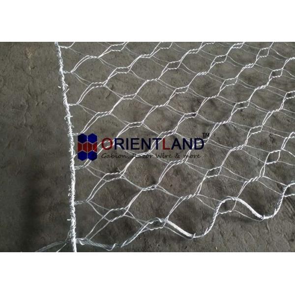 Quality Flexible Gabion Box Soil Stabilization Hexagonal Woven Wire Gabion Mesh Slope for sale