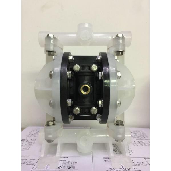 Quality Air Operated Plastic Diaphragm Pump / Industrial High Pressure AODD Pump for sale