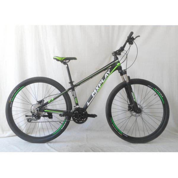 Quality Entry Level Hardtail Mountain Bike 120mm PVC Grip Alloy Pedal Body for sale