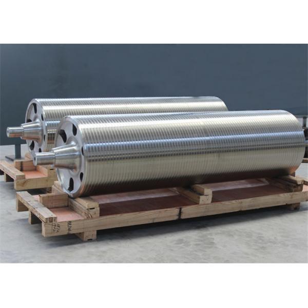 Quality Big Diameter Paper Machine Spare Parts Press Section Grooved Roll for sale