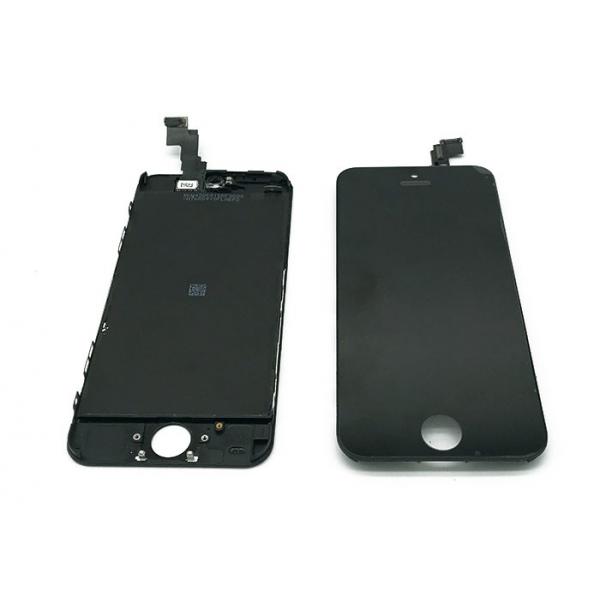 Quality Black Apple iPhone5G 5C 5S LCD Screen Tempered Glass Lcd Repair Parts Original for sale