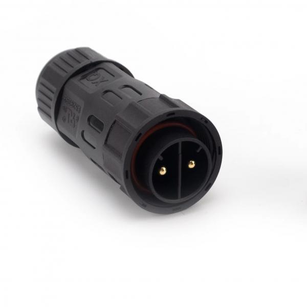 Quality Plastic Waterproof Electrical Cable Connector , 2Pin Underground Wire Connector for sale