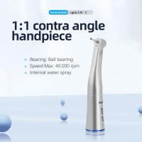 China E Type Internal Water Contra Angle Electric Dental Handpiece For Micro Motor factory