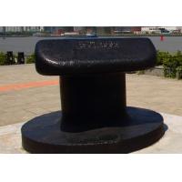 China Epoxy Primer Cast Steel Marine Bollard Single T Head Type for sale