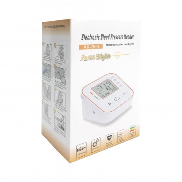 Quality Electronic sphygmomanometer Arm sphygmomanometer Home blood pressure gauge measuring instrument manometer for sale