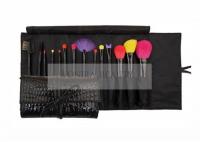 China Colorful 14 Pieces Professional Makeup Brush Set With Premium Synthetic Hair factory