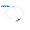 China ST UPC SM SX Fiber Optic Pigtail Single Mode Simplex White Cable for FTTB factory