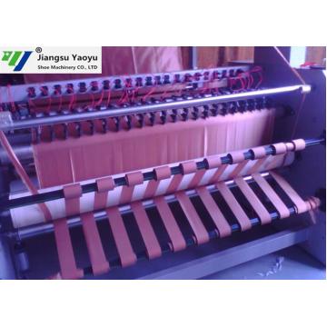 Quality Energy Saving Leather Fabric Strip Cutter Machine For Chemical Fabric / Nylon for sale