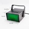 China Mini 3W LED Club Party Stage Strobe Lights Flash Effect Green Strobe Light factory